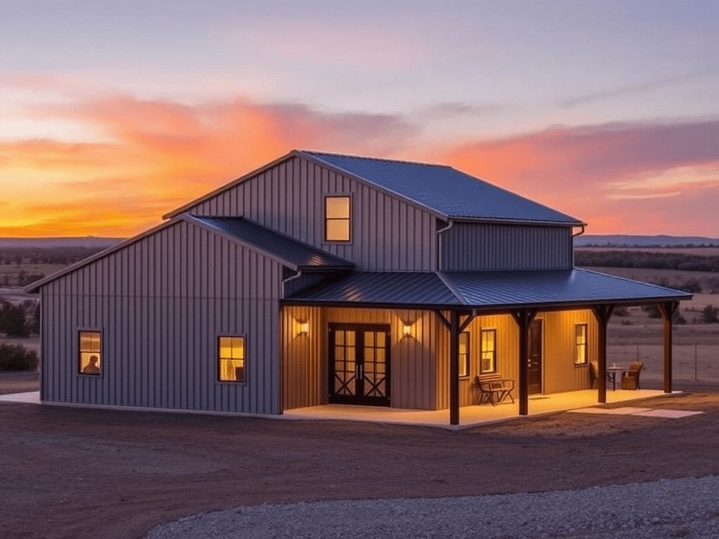 Read more about the article Ditch the To-Do List: Why a Metal Barndominium Means Low-Maintenance Living in Texas
