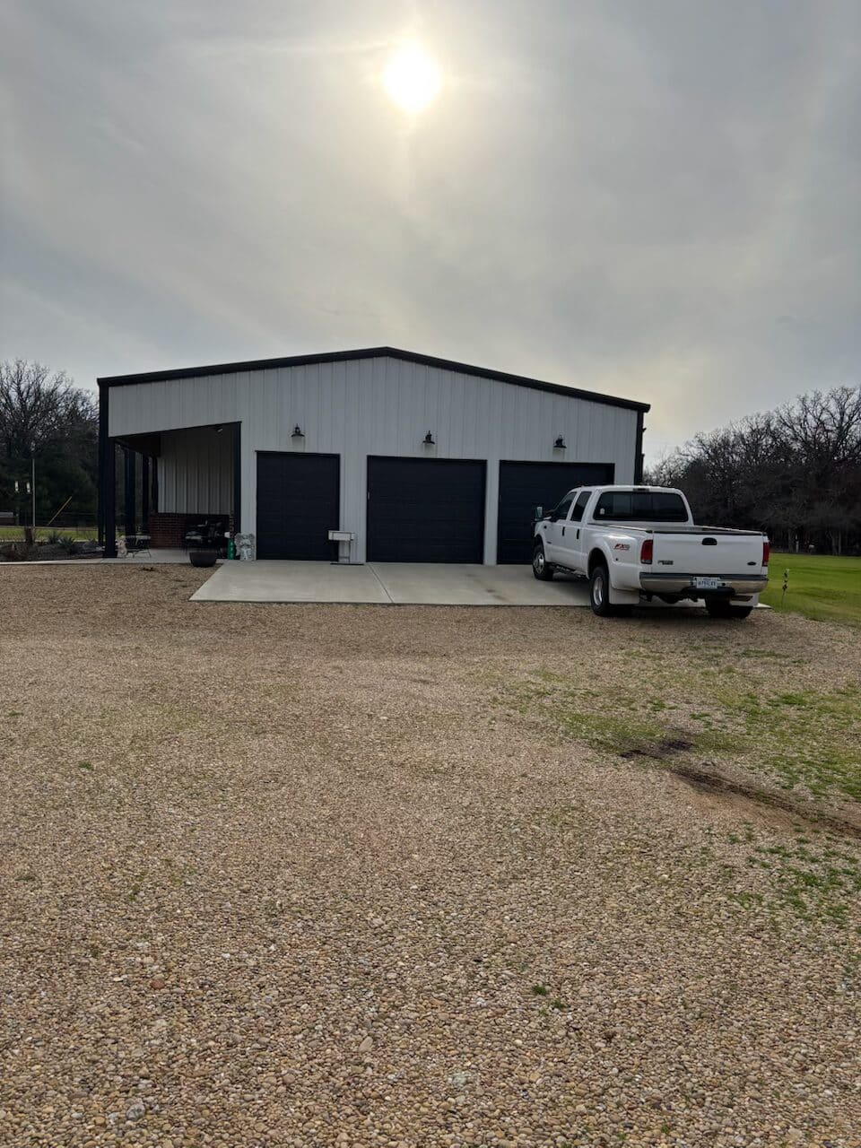 Barndominium in East Texas built for Texan weather conditions